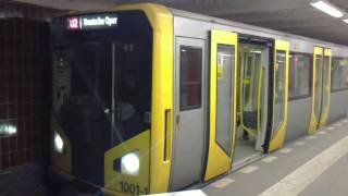 UBahn Berlin Typ HK00 Prototyp in Vinetastraße U2 720p ᴴᴰ [upl. by Rosenfeld]