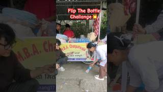 flipthebottlechallenge panipurichallenge santoshtamang17 flip [upl. by Yank659]