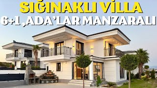 61  ADA’LAR MANZARALI  SIĞINAKLI EŞYALI SATILIK LUX VİLLA  DİDİM TÜRKİYE [upl. by Alastair]