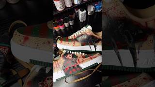 FREDDY AF1 CUSTOM🧟‍♂️ comment your size sneakers sneakercustoms shoes shoesize [upl. by Ednutabab249]