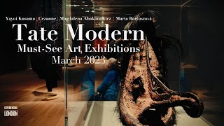 Tate Modern MustSee Contemporary Art Exhibition Highlights  Things to do in London  March 2023 [upl. by Orfurd]