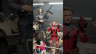 Rate My Posing Skills 110 😭 asmr hottoys repose johnwick deadpool ironman spiderman marvel [upl. by Nnairret]