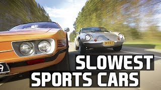 10 Of The Slowest Sports Cars In The World [upl. by Durnan]