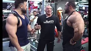 Behrooz Tabani IFBB pro new recent video update motivation shrots posing olympia pose [upl. by Niwled964]