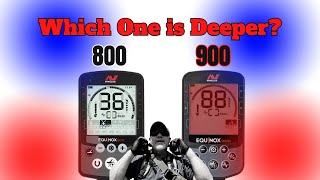 Equinox 800 vs 900 Depth Test Does the 900 Punch Deeper [upl. by Nyloc]