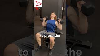 Master the Dumbbell Overhead Press Strengthen Deltoids and Triceps [upl. by Ahsikad]