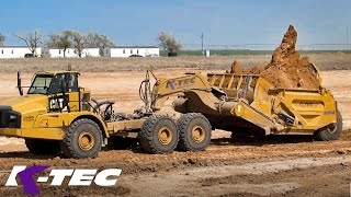 Big Texas Earthmoving Job [upl. by Lehcnom322]