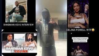 BANDMAN KEVO DOES A INTERVIEW WIT DA THROAT GOAT CELINA BOUT MARRIAGE DELETIN ONLYFANS N PAST LOL💪🏾🔵 [upl. by Anahsed]