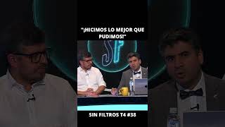 Lagomarsino “¡Hicimos lo mejor que pudimos”  Sin Filtros T4 38 [upl. by Shirberg348]