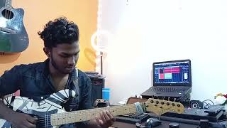 ත්‍රයිලෝක විජය පත්‍ර  Triloka Wijaya Pathra guitar solo cover [upl. by Guthrie]