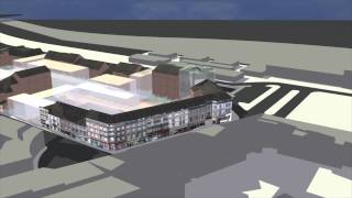 Urbanisme densification requalification quartier mons 3ds max [upl. by Knoll]