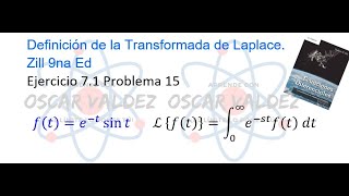 Ejercicios 73 Problema 25 Dennis G ZILL ED 9na Ed Transformada de Laplace ED PVI [upl. by Nevaeh]