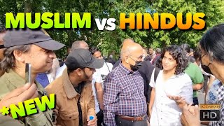 Crooked Path Mansur Vs Hindu Visitors  Speakers Corner  Hyde Park [upl. by Piegari290]