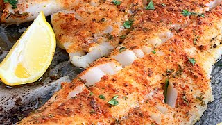 Oven Baked Cod Fish Fillets  How to make Cod Fish  Lets Eat Cuisine [upl. by Eneri]