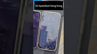 5G Speed test Hong Kong 5gspeedtest 5gspeed 5g [upl. by Hunt]