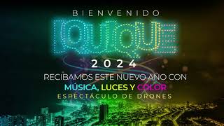 ESPECTÁCULO DE DRONES quotBIENVENIDO IQUIQUE 2024quot [upl. by Ylreveb]