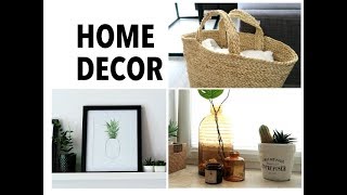 Home Decor Haul  loveandgreatshoes [upl. by Anauq]