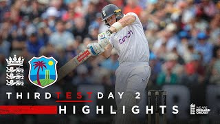 Smiths 95 Drives England Ahead  Highlights  England v West Indies Day 2  Rothesay Test 2024 [upl. by Dnalel]