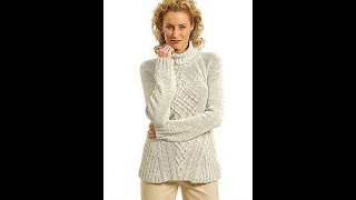 Вяжем Свитер Спицами для Женщин  образцы работ  2019  Knit Sweater Knitting for Women [upl. by Friederike]