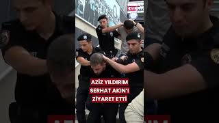 Aziz Yıldırımdan Serhat Akına Geçmiş Olsun Ziyareti shorts serhatakın azizyıldırım [upl. by Raffo720]