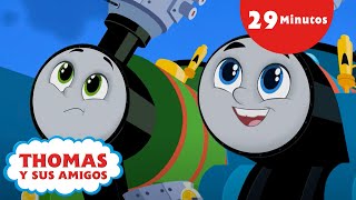 Thomas y Sus Amigos Trenes A Todo Vapor Agentes secretos  Más Canciones Infantiles [upl. by Primaveras597]