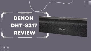 Denon DHTS217 The Ultimate Soundbar Review [upl. by Ahsatak]