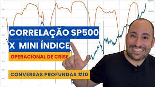 Correlação do SP500 com Índice e operacional de crise [upl. by Sells279]