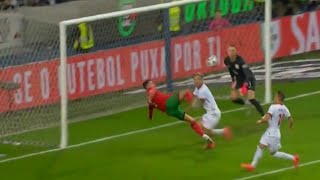 Cristiano Ronaldo bicycle kick vs Poland vs Portugal  Cristiano Ronaldo goal against Poland [upl. by Alekin]