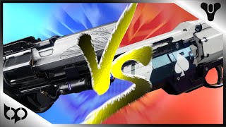 HAWKMOON VS ACE OF SPADES  Exotic Hand Cannon Showdown  Destiny 2 [upl. by Chyou]