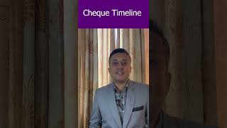 Cheque types based on timeline [upl. by Sucramat]