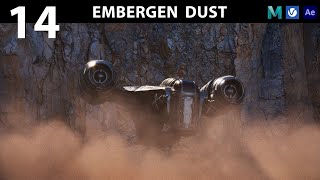 EmberGen Dust VDBs with VRay — Razor Crest VFX Lecture 14 [upl. by Jerrie446]