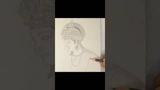 Ma ambe drawing drawing painting artviralvideo youtubeshorts shortsvideo [upl. by Nets]