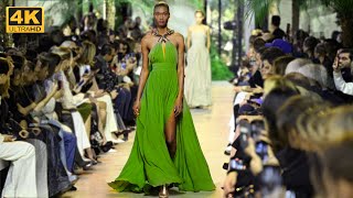 Elie Saab  SpringSummer 2025  Paris Fashion Week  4K [upl. by Eilsew325]