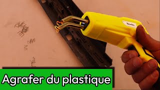 Test  Un pistolet pour agrafer le plastique [upl. by Portie]