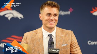 QB Bo Nix on joining the Broncos It was a great fit for me [upl. by Krueger]