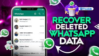 How to Recover Deleted WhatsApp Messages without Backup [upl. by Ardnasil]