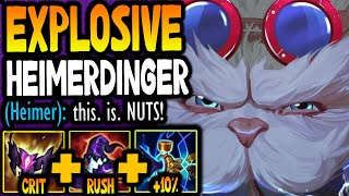 The most explosive Heimerdinger buildwow 🤯 [upl. by Maharg]