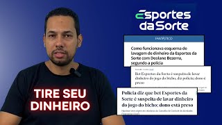 ESPORTES DA SORTE  TIRE O SEU DINHEIRO DESSA CASA DE APOSTA RÁPIDO [upl. by Warner]