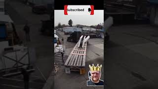 EPIC TRUCKING FAIL flatbedtrucking truckdrivers flatbed owneroperator derderder trucker [upl. by Cristiano328]