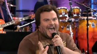 Jack Black singing War Pigs  The Tonight Show with Jay Leno [upl. by Lose]