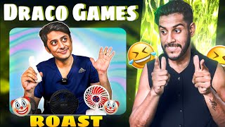 😱 WORST INDIAN GAMING CHANNEL ROAST DRACO GAMES 💀 🎯 [upl. by Delano]