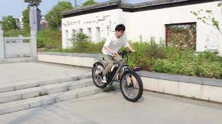 750W AOSTIRMOTOR S07 C Electric Bike 48V Mountain Bicycle [upl. by Nedrud140]