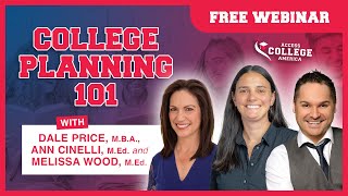 FREE WEBINAR College Planning 101 [upl. by Chrysler368]