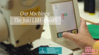 Our Machines The Juki LBH 1790S [upl. by Yllor]