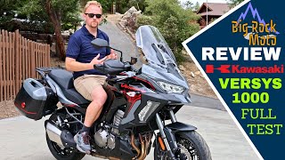 2021 Kawasaki Versys 1000 LT SE Review  Luxury Sports ADV Tourer [upl. by Agnimod]