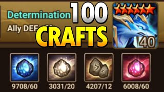 Ep31 Crafting 100 Determination Runes for Tricaru Summoners War [upl. by Yelnikcm]