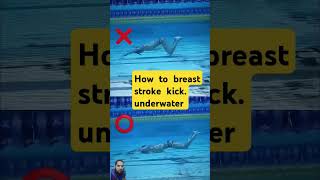 How to breast stroke kick underwater swimming swimmingtechnique swimmingaddict swim swimm [upl. by Guod641]