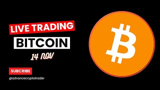 Crypto Trading LIVE BTC Live Trading Bitcoin Price Predictions  14 NOV crypto bitcoin btc [upl. by Aenneea]