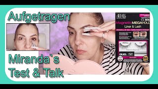 Magnetische Wimpern Ardell Test amp Talk Tutorial Wie gut sind sie [upl. by Narrad]