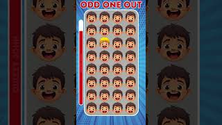 Find The Odd one Out  Emoji Quiz  Easy 141  Odd emoji Out 😲🤣 shorts emojichallenge emojiquiz [upl. by Yenettirb888]